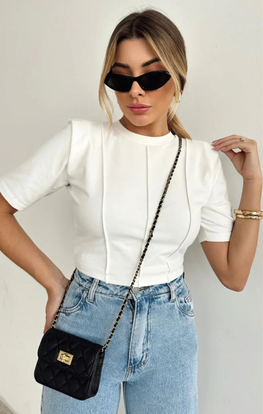Cropped com Frizo